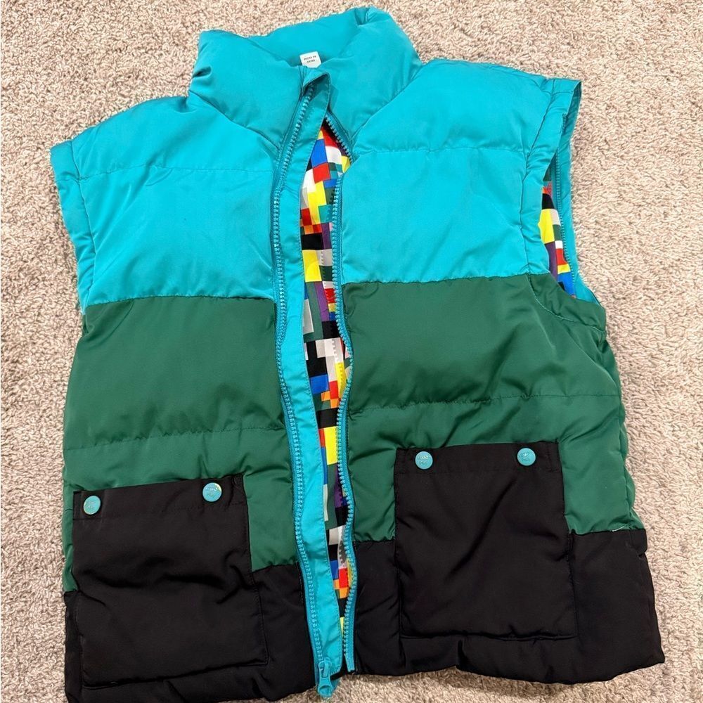 Colorful Puffer Vest - Picture 2 of 5